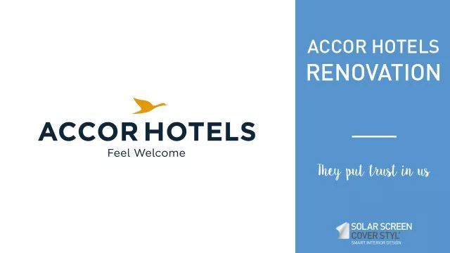 Accor hotels renovation with Cover Styl'® adhesive coverings
