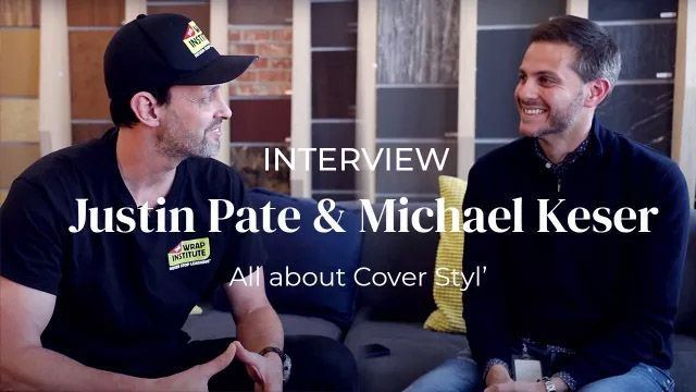 All about Cover Styl' adhesive films with Justin Pate and Michael Keser