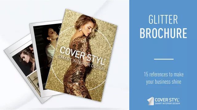 Cover Styl' Glitter brochure: 15 references to make your business shine