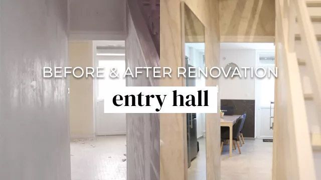 Home Makeover with Adhesive Films | #1 ENTRANCE HALL | Amazing Before & After