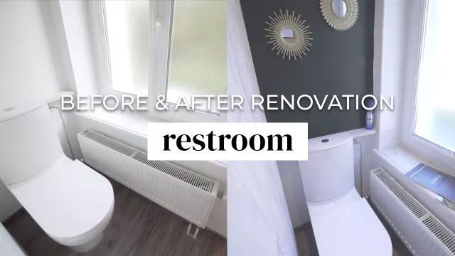 Home Makeover with Adhesive Films | #5 TOILET | Amazing Before & After