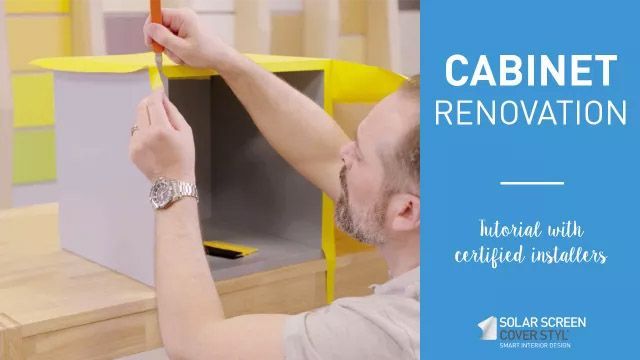 How to renovate a cabinet interior with Cover Styl'® adhesive coverings?