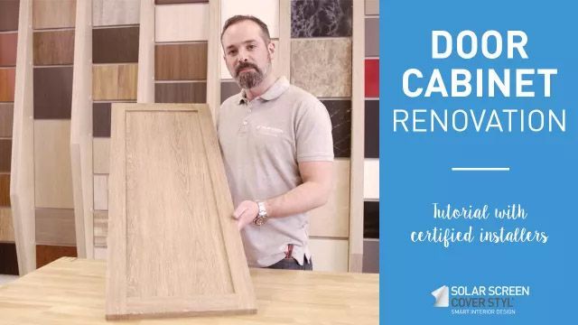 How to renovate a door cabinet with Cover Styl'® adhesive coverings?