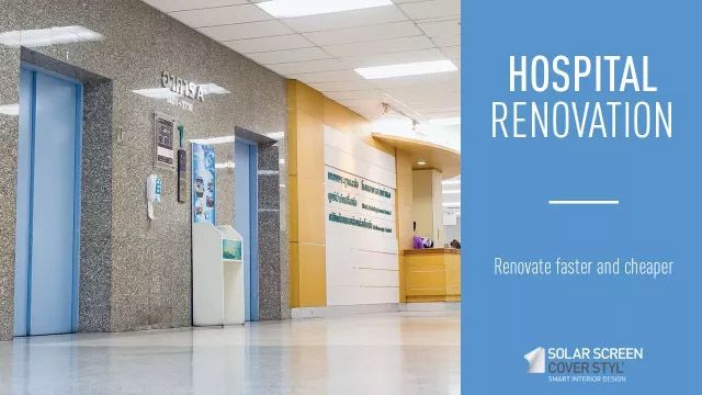How to renovate hospitals faster and cheaper?