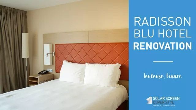 Radisson Blu Toulouse hotel renovation with Cover Styl'® - Hotel rooms