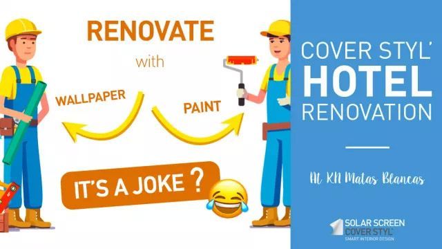 Renovate your hotel with Cover Styl’® adhesive coverings