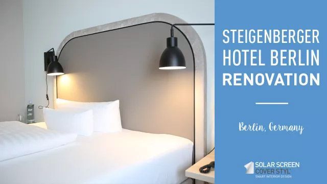 Rénovation de l'hôtel Steigenberger Berlin avec les revêtements adhésifs Cover Styl’®