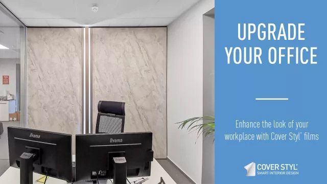 Upgrade your workspace with Cover Styl' adhesive films