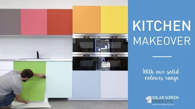 Wrapping a kitchen with Cover Styl'® adhesive coverings