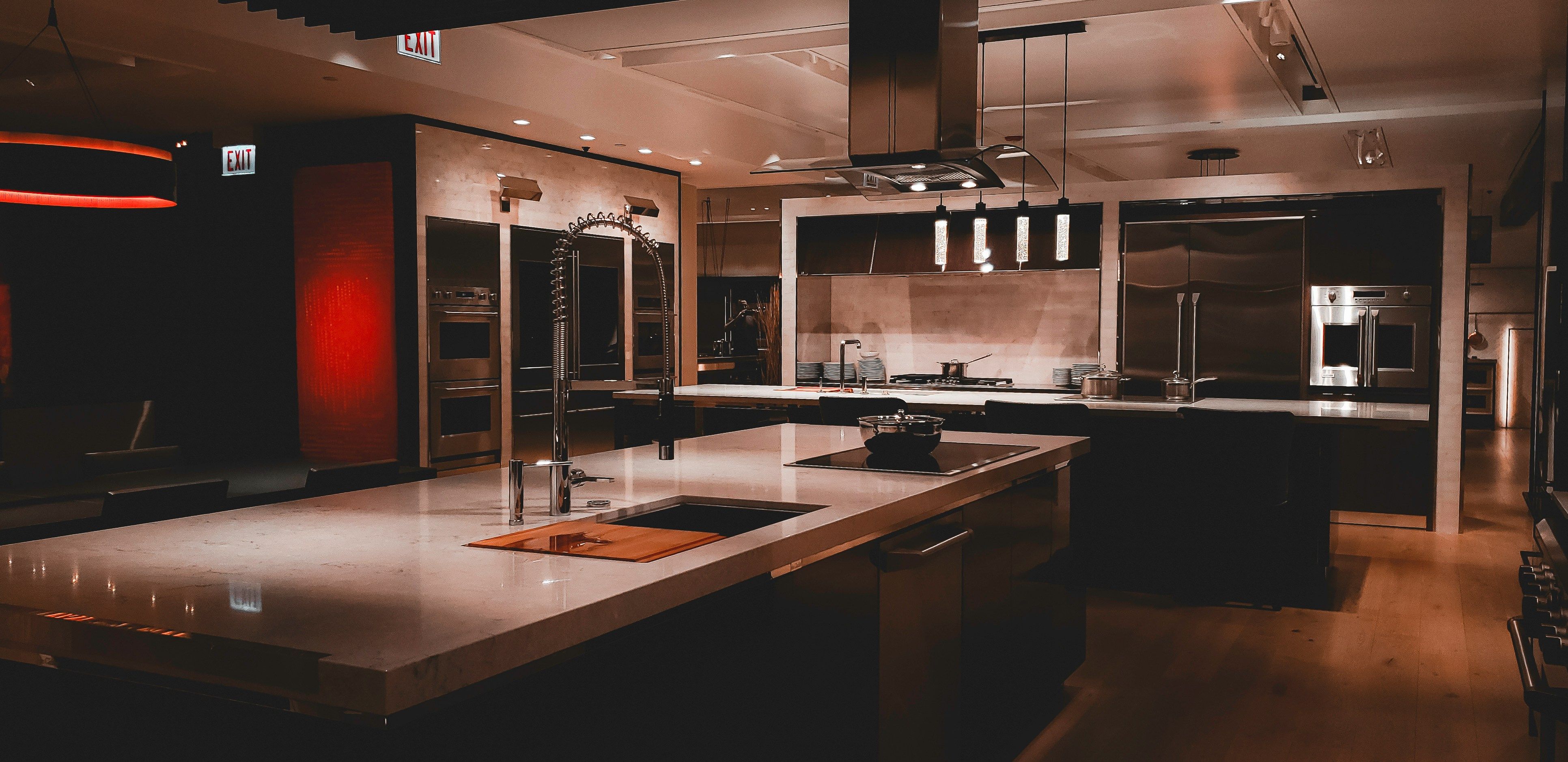 Reflective Glass Cabinets
