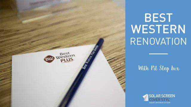 Best Western hotel renovation with Cover Styl'® adhesive coverings