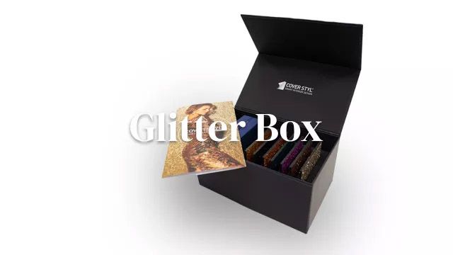 Cover Styl' Glitter Box | The Perfect Tool to present our Glitter Adhesive Films