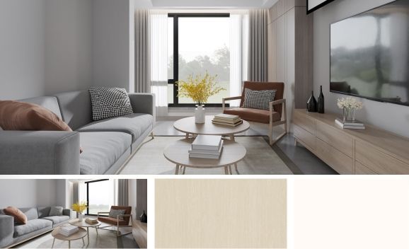 Contemporary Living Room 1
