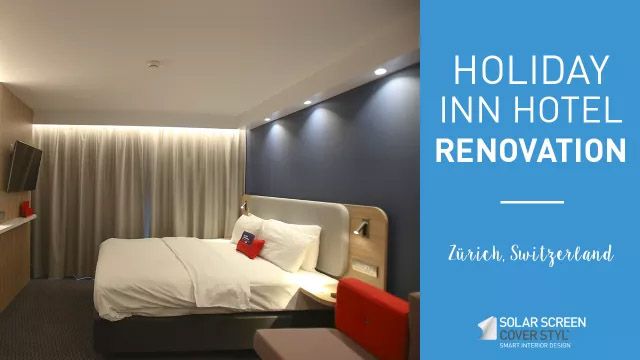 Holiday Inn Express Zürich Airport renovation with Cover Styl'® adhesive coverings