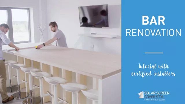 How to renovate a bar with Cover Styl'® adhesive coverings?