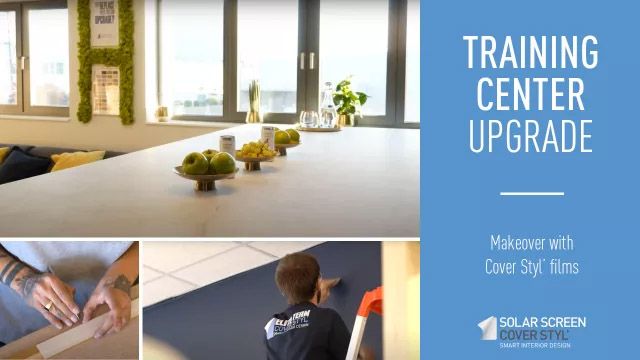 Upgrade of our Cover Styl' training room with our architectural films